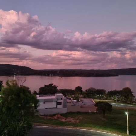 Enseada Nautico Apart Flat I Vista Para O Lago Corumba Caldas Novas Exterior foto